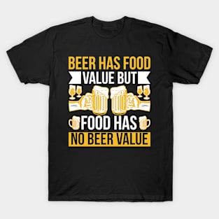 Beer Now There's A Temporary Solution T Shirt For Women Men T-Shirt